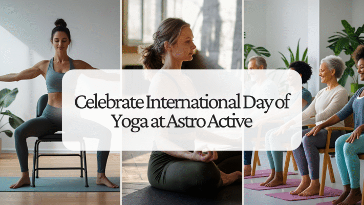 Chair yoga benefits astro active for international day of yoga